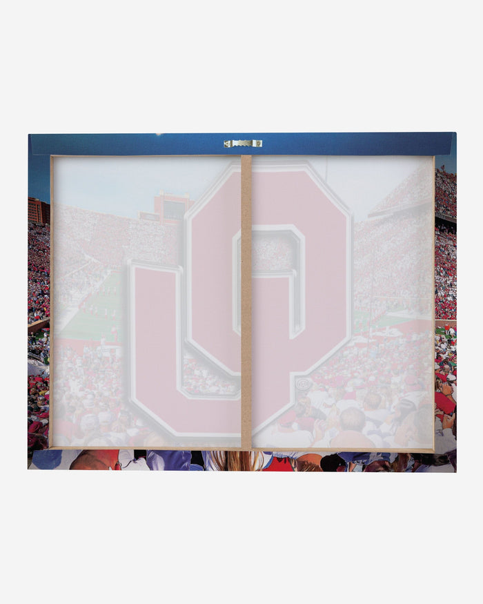 Oklahoma Sooners Canvas Wall Sign FOCO - FOCO.com