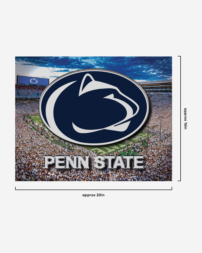 Penn State Nittany Lions Canvas Wall Sign FOCO - FOCO.com