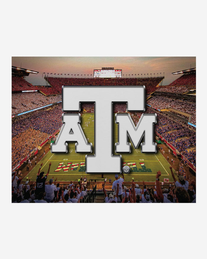 Texas A&M Aggies Canvas Wall Sign FOCO - FOCO.com