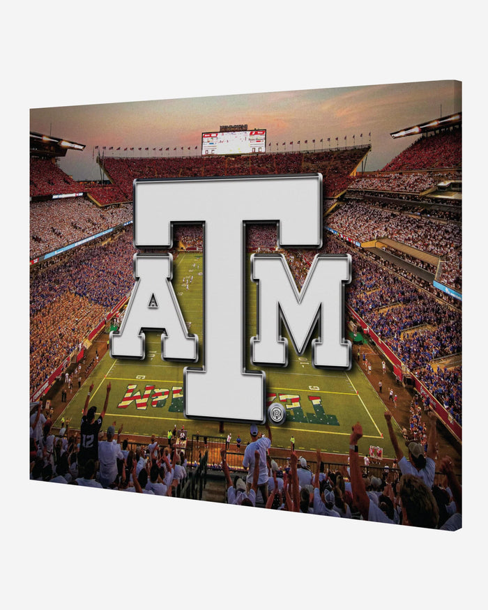 Texas A&M Aggies Canvas Wall Sign FOCO - FOCO.com