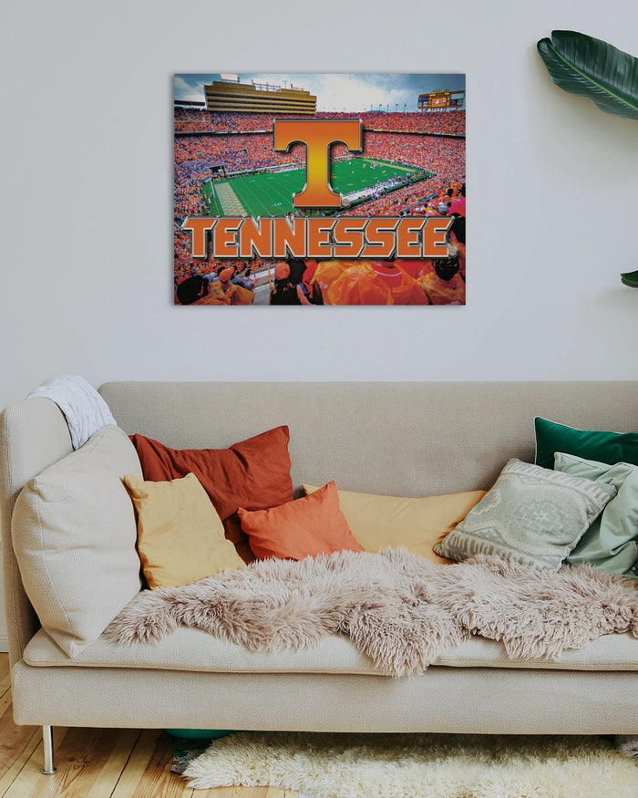 Tennessee Volunteers Canvas Wall Sign FOCO - FOCO.com