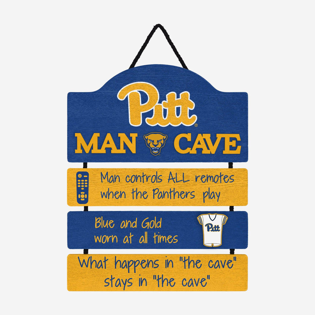 Pittsburgh Panthers Mancave Sign FOCO - FOCO.com