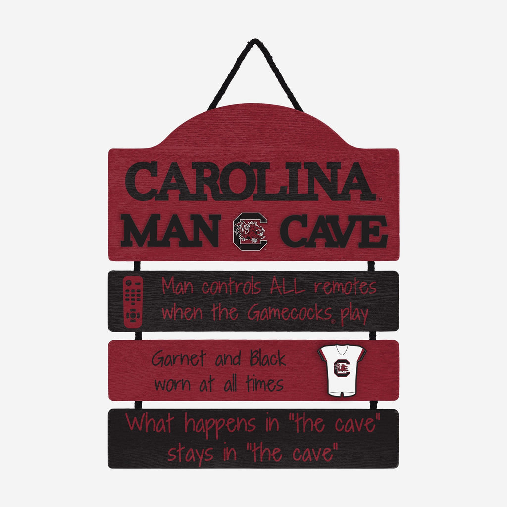 South Carolina Gamecocks Mancave Sign FOCO - FOCO.com