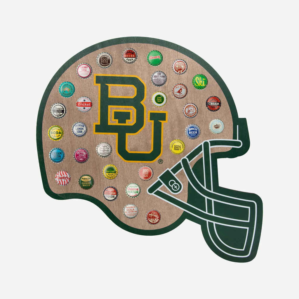 Baylor Bears Push Bottle Cap Wall Sign FOCO - FOCO.com