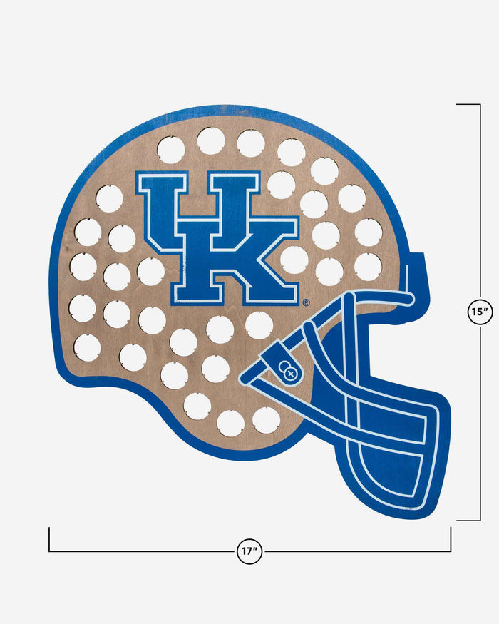 Kentucky Wildcats Push Bottle Cap Wall Sign FOCO - FOCO.com