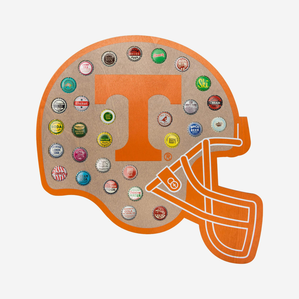 Tennessee Volunteers Push Bottle Cap Wall Sign FOCO - FOCO.com