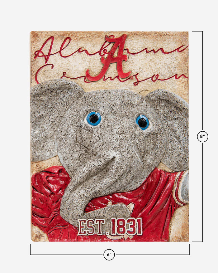 Big Al Alabama Crimson Tide Mascot Wall Plaque FOCO - FOCO.com