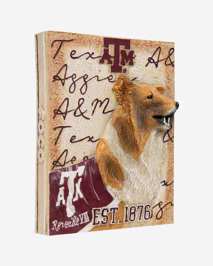 Reveille Texas A&M Aggies Mascot Wall Plaque FOCO - FOCO.com