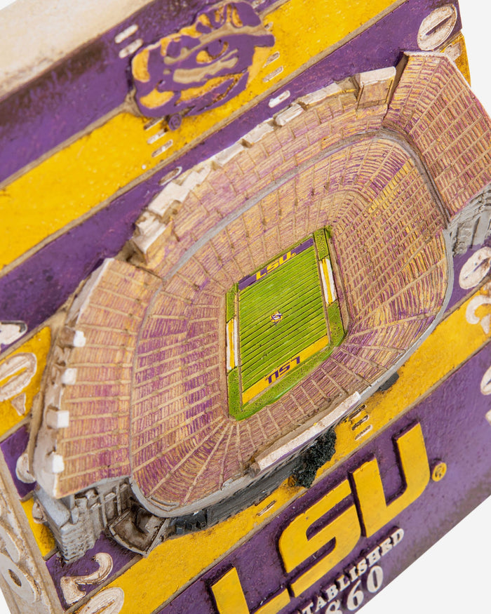 LSU Tigers Tiger Stadium Wall Plaque FOCO - FOCO.com