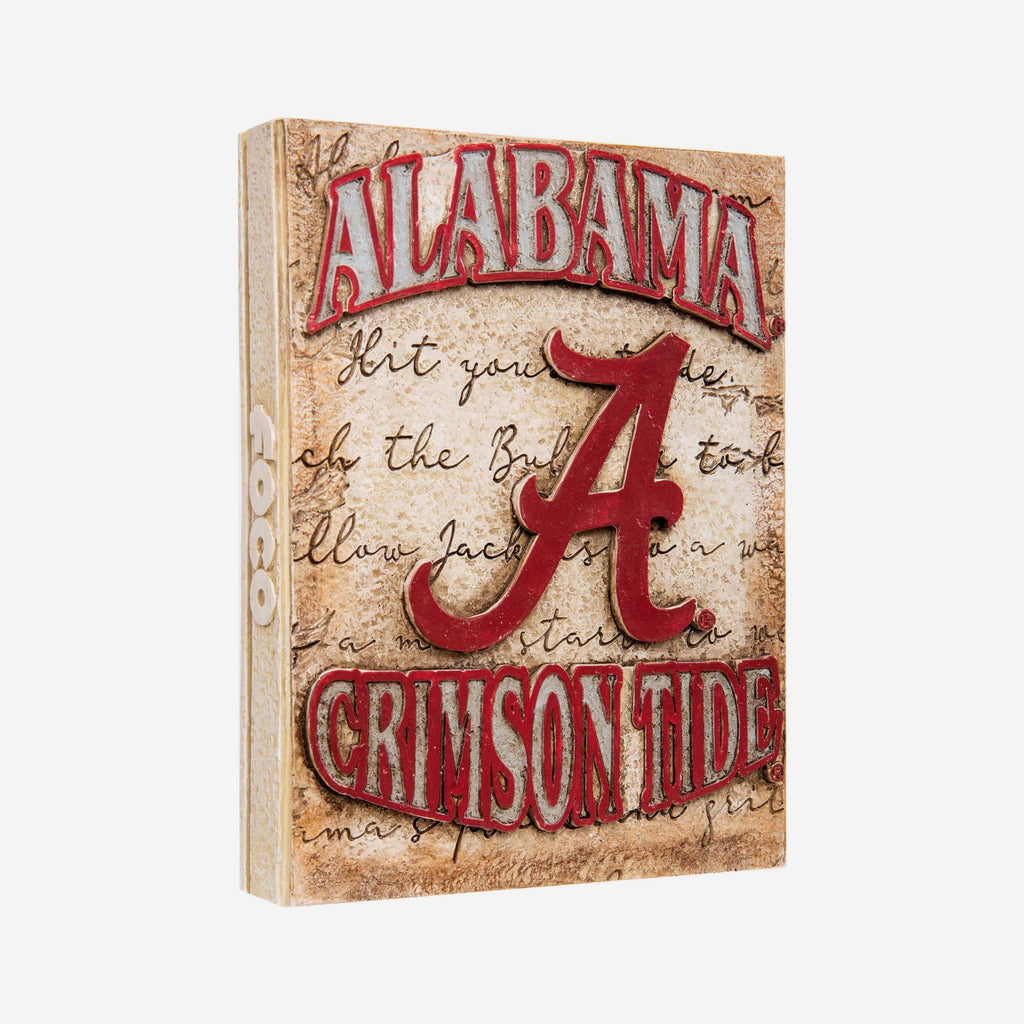 Alabama Crimson Tide Team Logo Wall Plaque FOCO - FOCO.com