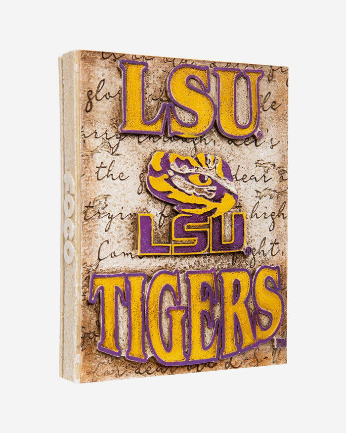 LSU Tigers Team Logo Wall Plaque FOCO - FOCO.com