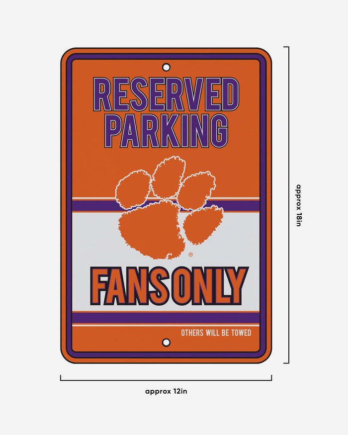 Clemson Tigers Road Sign FOCO - FOCO.com