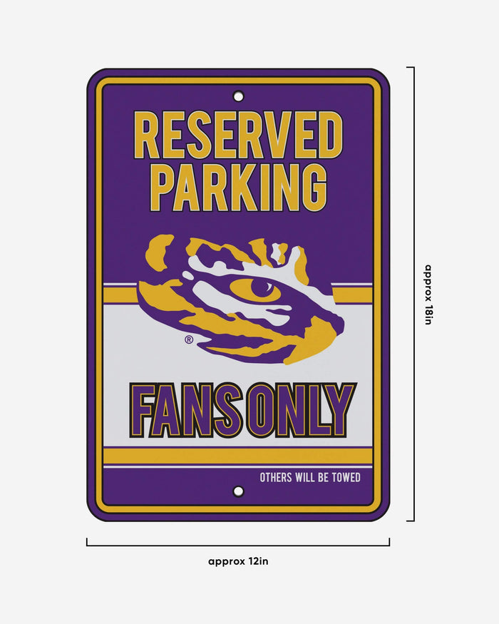 LSU Tigers Road Sign FOCO - FOCO.com