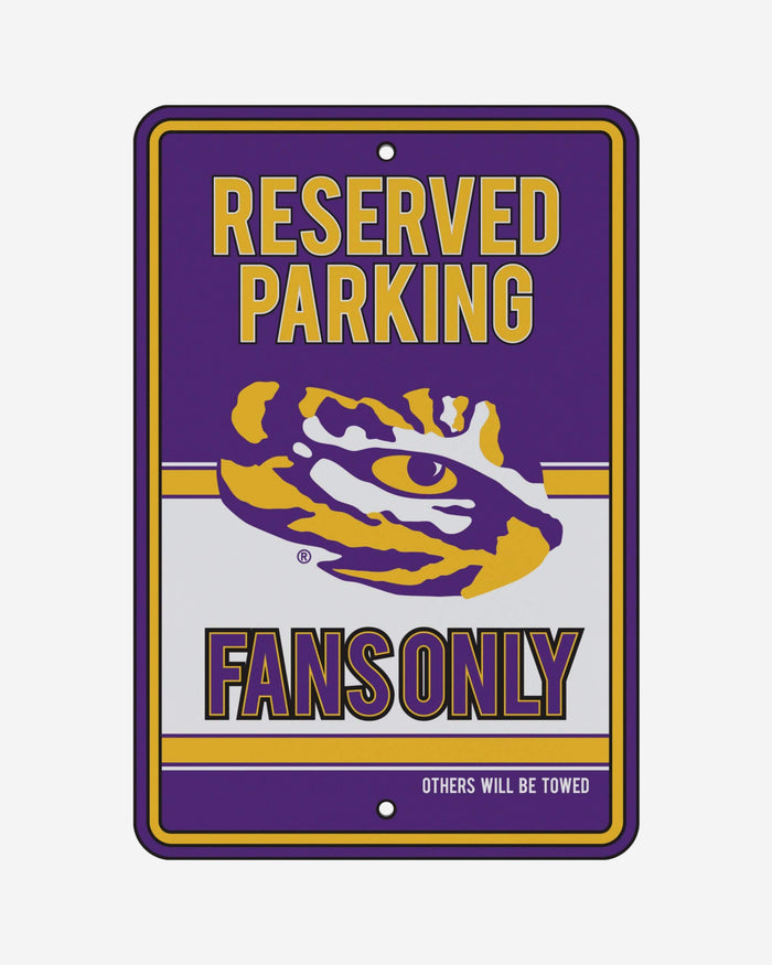 LSU Tigers Road Sign FOCO - FOCO.com