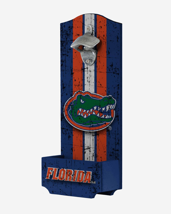 Florida Gators Wooden Bottle Cap Opener Sign FOCO - FOCO.com