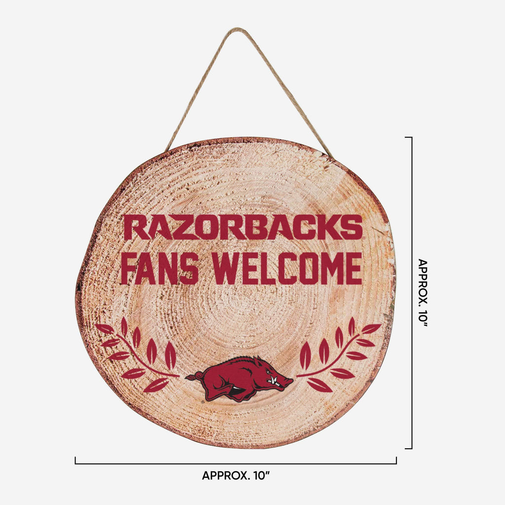 Layered Razorback Sign Arkansas Razorbacks Wood Stump Sign FOCO