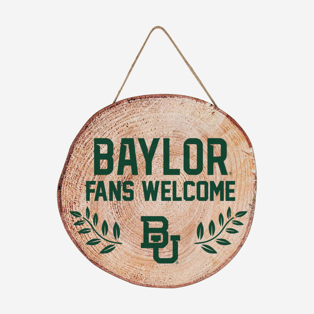 Baylor Bears Wood Stump Sign FOCO - FOCO.com