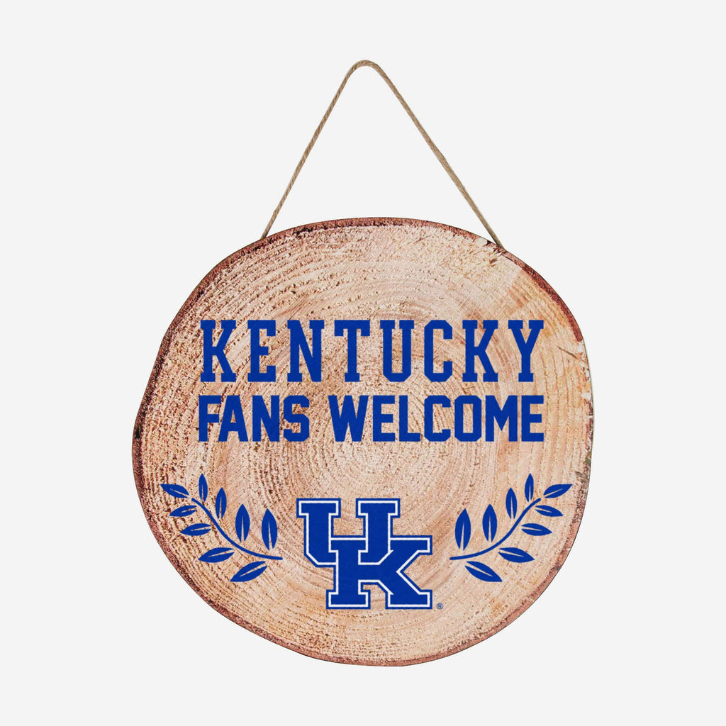 Kentucky Wildcats Wood Stump Sign FOCO - FOCO.com