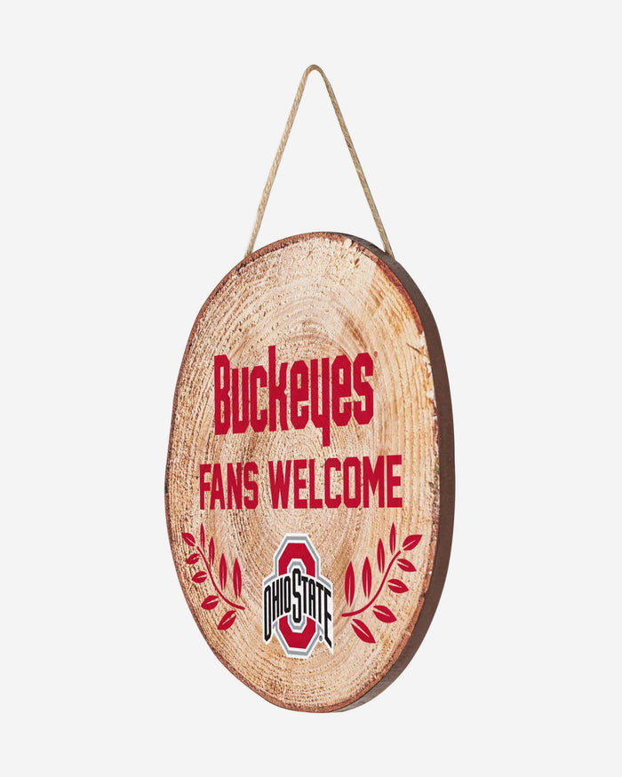 Ohio State Buckeyes Wood Stump Sign FOCO - FOCO.com