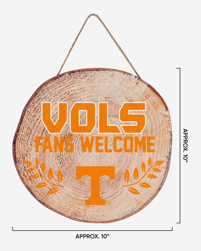 Tennessee Volunteers Wood Stump Sign FOCO - FOCO.com