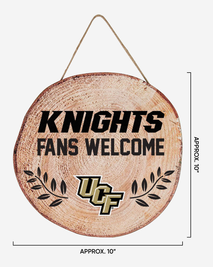 UCF Knights Wood Stump Sign FOCO - FOCO.com