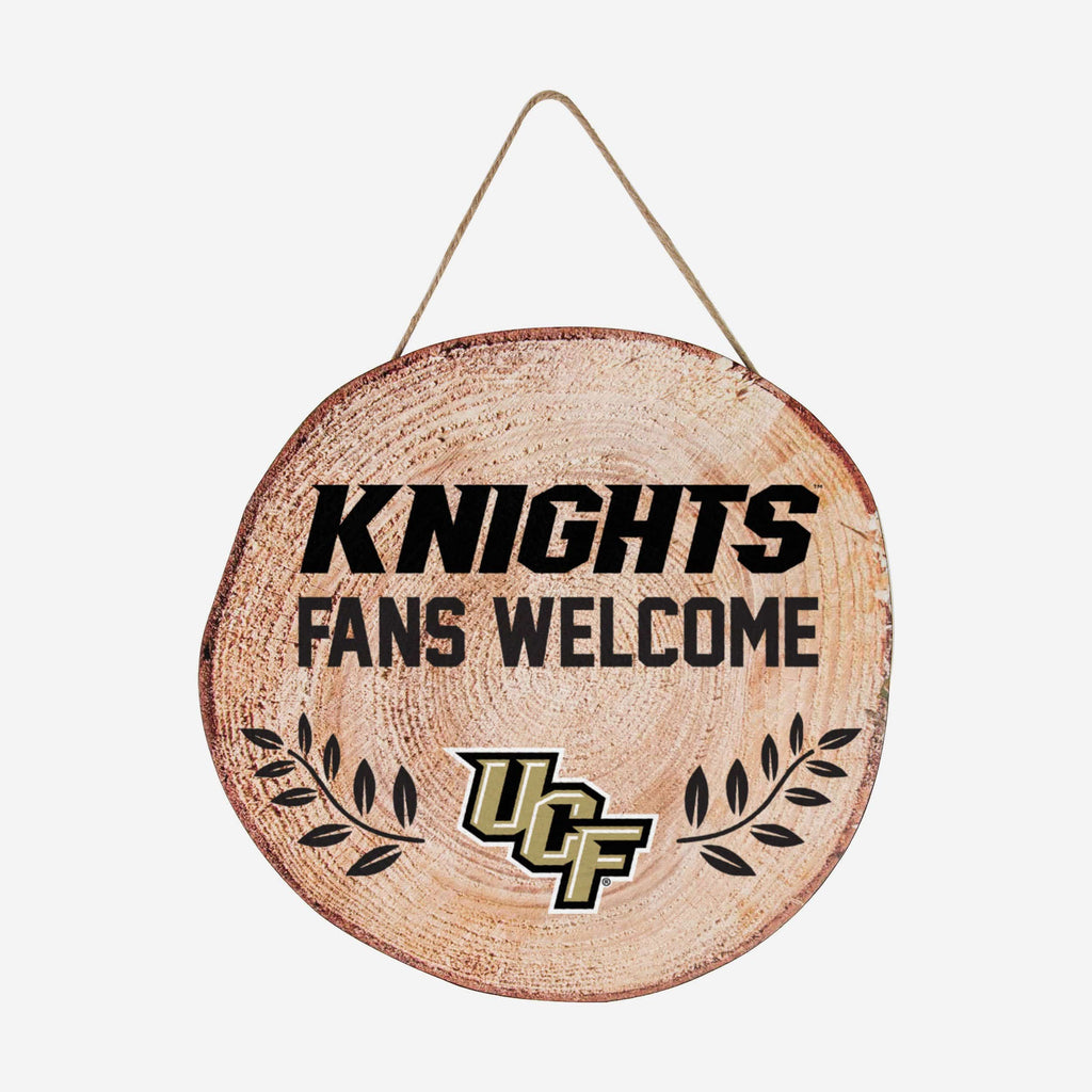 UCF Knights Wood Stump Sign FOCO - FOCO.com