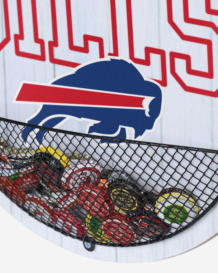 Buffalo Bills Bottle Opener Cap Catcher Wall Sign FOCO - FOCO.com