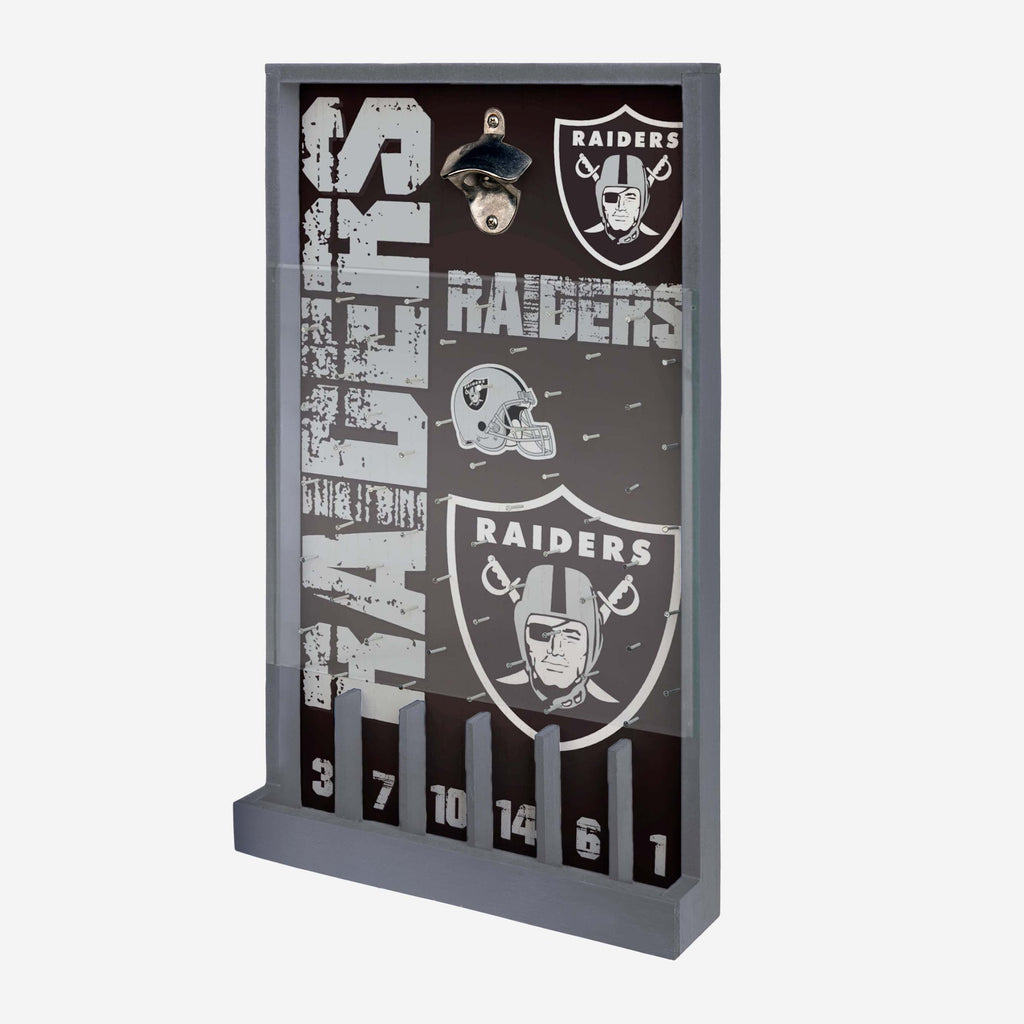 Las Vegas Raiders Bottle Opener Sign Game FOCO - FOCO.com