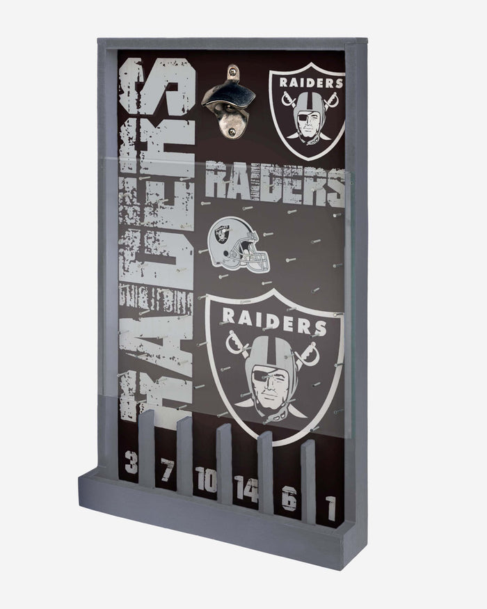 Las Vegas Raiders Bottle Opener Sign Game FOCO - FOCO.com