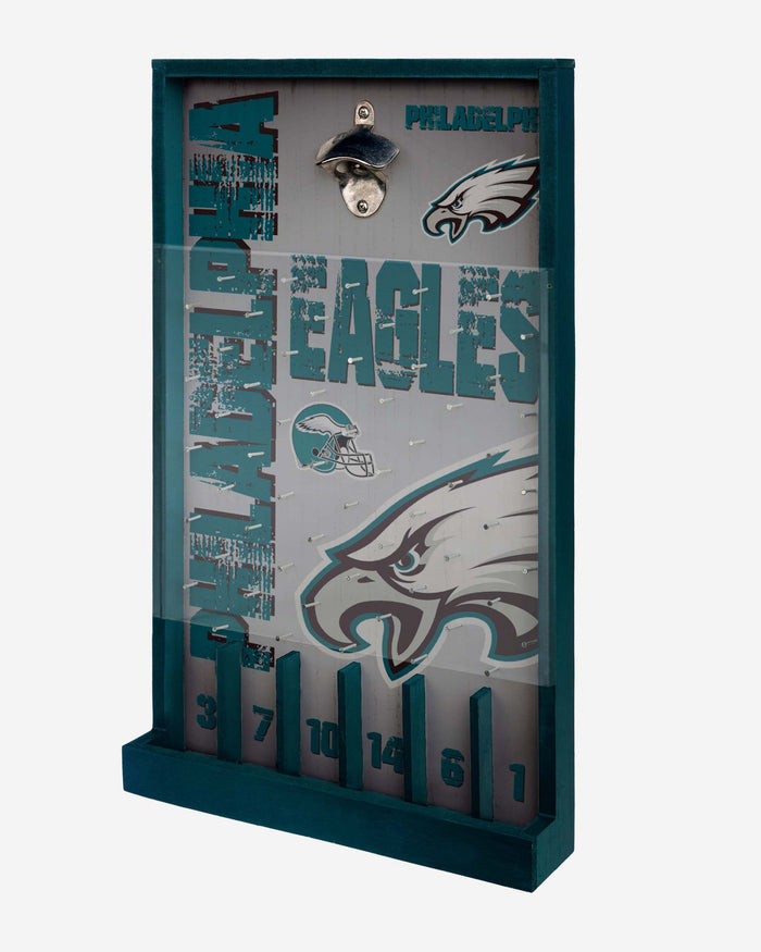 Philadelphia Eagles Bottle Opener Sign Game FOCO - FOCO.com