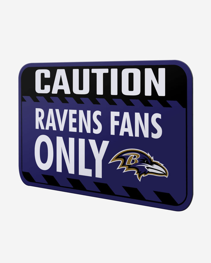 Baltimore Ravens Caution Sign FOCO - FOCO.com