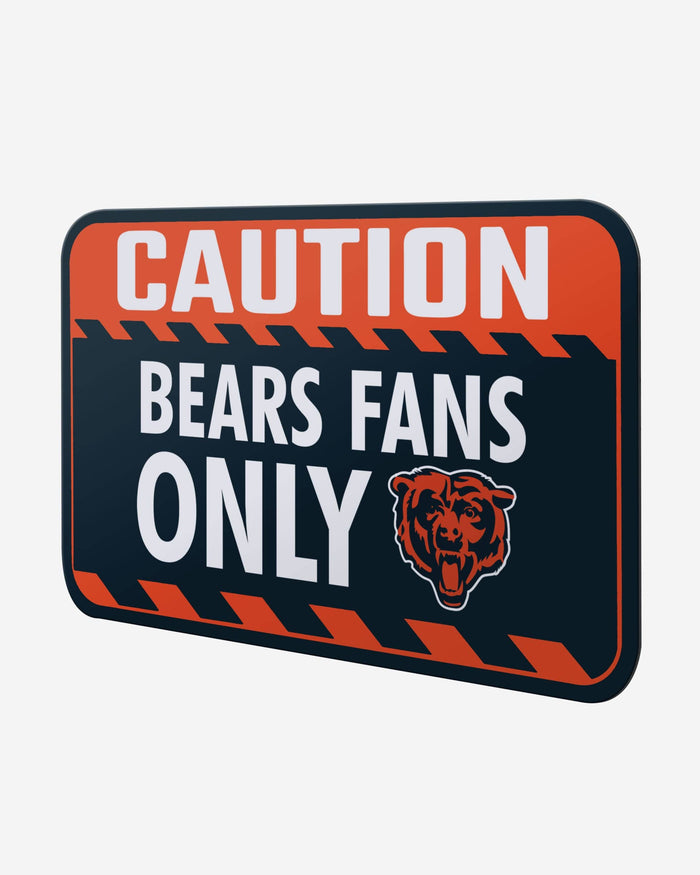 Chicago Bears Caution Sign FOCO - FOCO.com