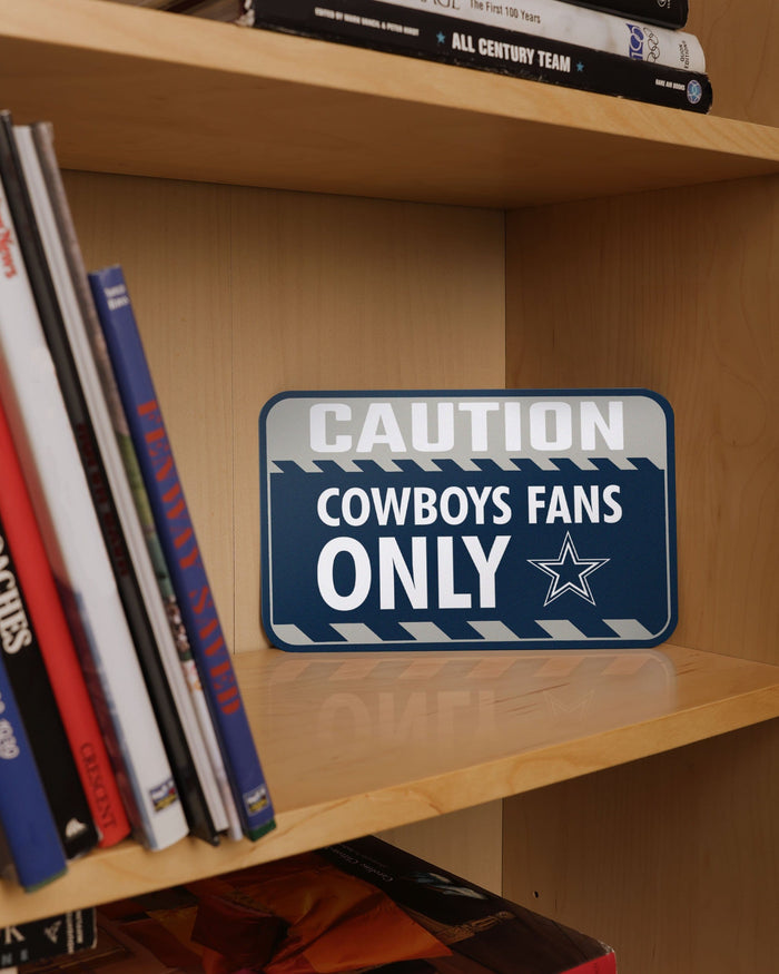 Dallas Cowboys Caution Sign FOCO - FOCO.com