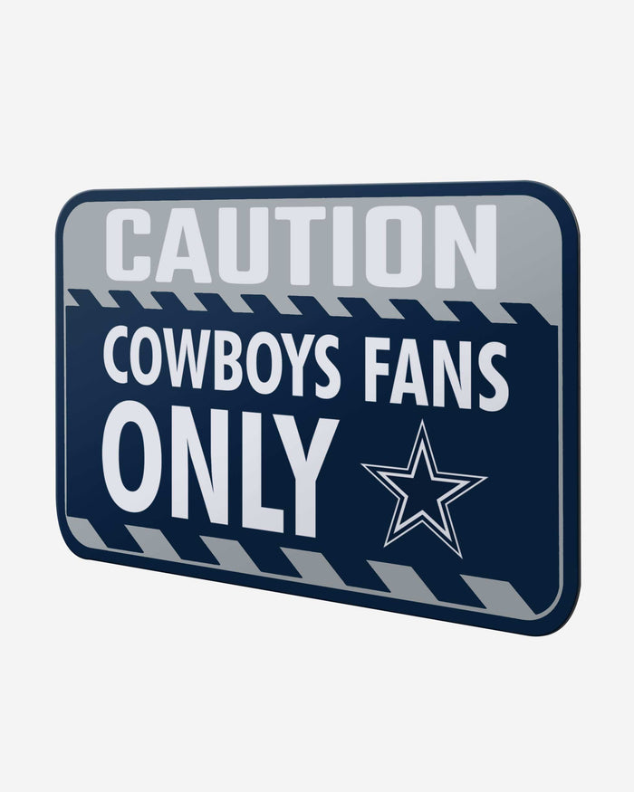 Dallas Cowboys Caution Sign FOCO - FOCO.com