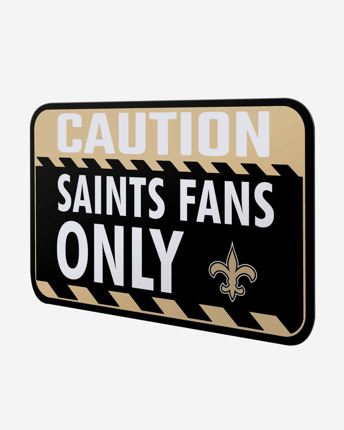 New Orleans Saints Caution Sign FOCO - FOCO.com