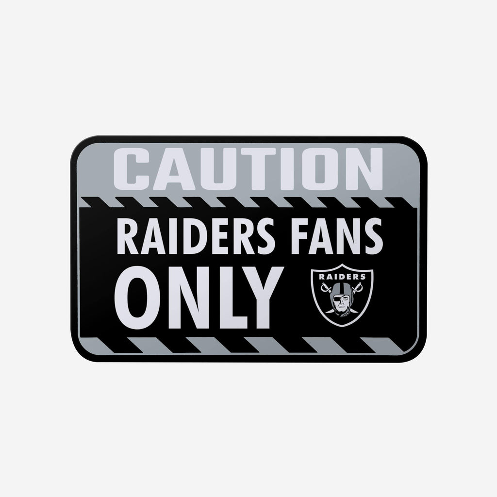 Las Vegas Raiders Caution Sign FOCO - FOCO.com