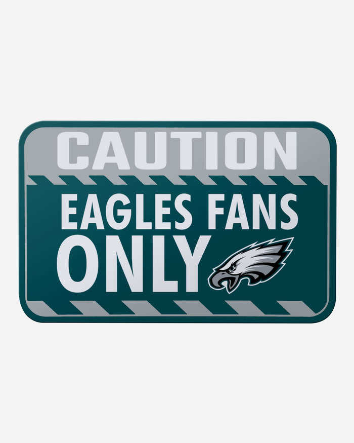 Philadelphia Eagles Caution Sign FOCO - FOCO.com