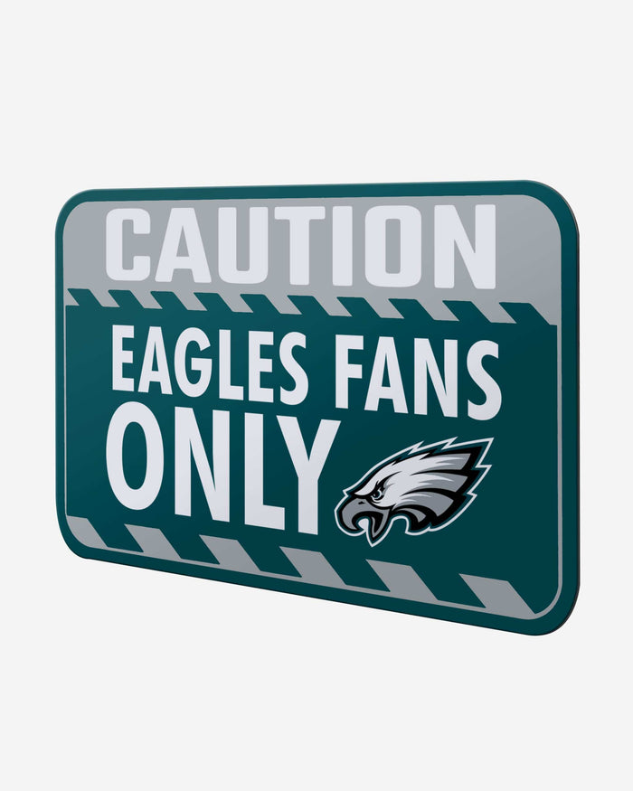 Philadelphia Eagles Caution Sign FOCO - FOCO.com