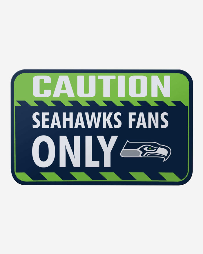 Seattle Seahawks Caution Sign FOCO - FOCO.com