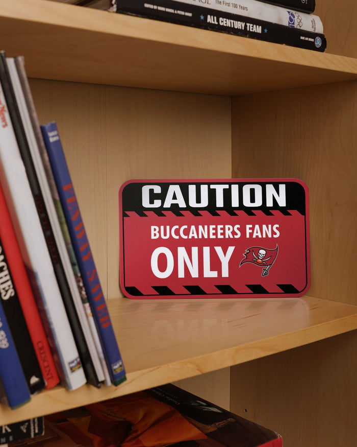 Tampa Bay Buccaneers Caution Sign FOCO - FOCO.com