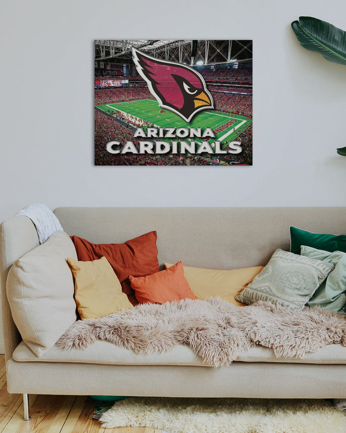 Arizona Cardinals Canvas Wall Sign FOCO - FOCO.com