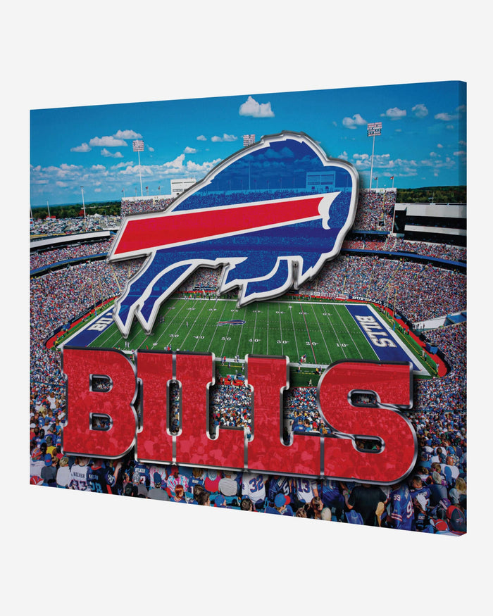 Buffalo Bills Canvas Wall Sign FOCO - FOCO.com