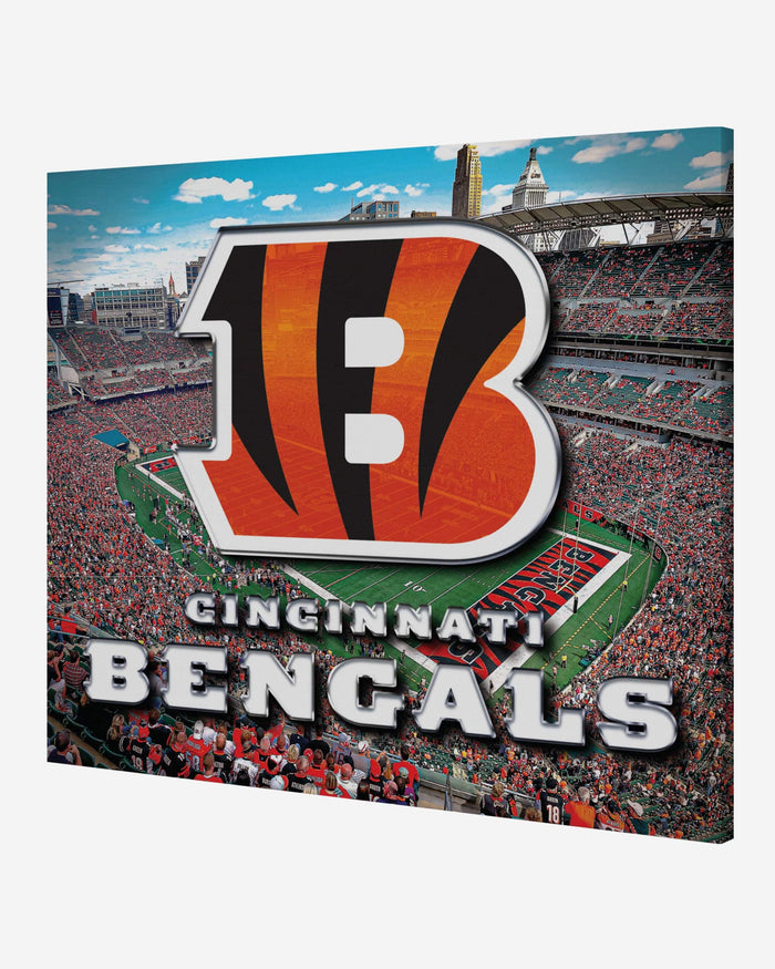 Cincinnati Bengals Canvas Wall Sign FOCO - FOCO.com