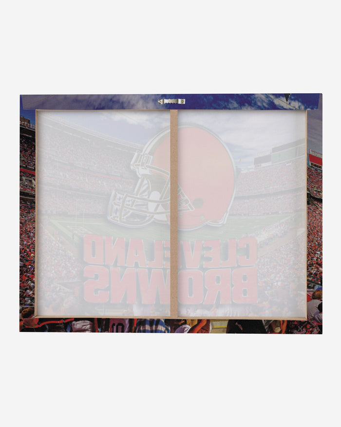 Cleveland Browns Canvas Wall Sign FOCO - FOCO.com