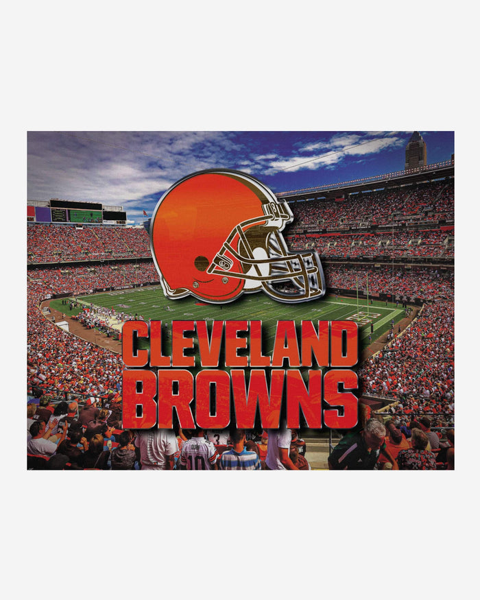 Cleveland Browns Canvas Wall Sign FOCO - FOCO.com