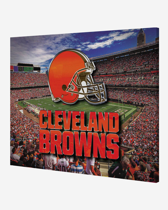 Cleveland Browns Canvas Wall Sign FOCO - FOCO.com