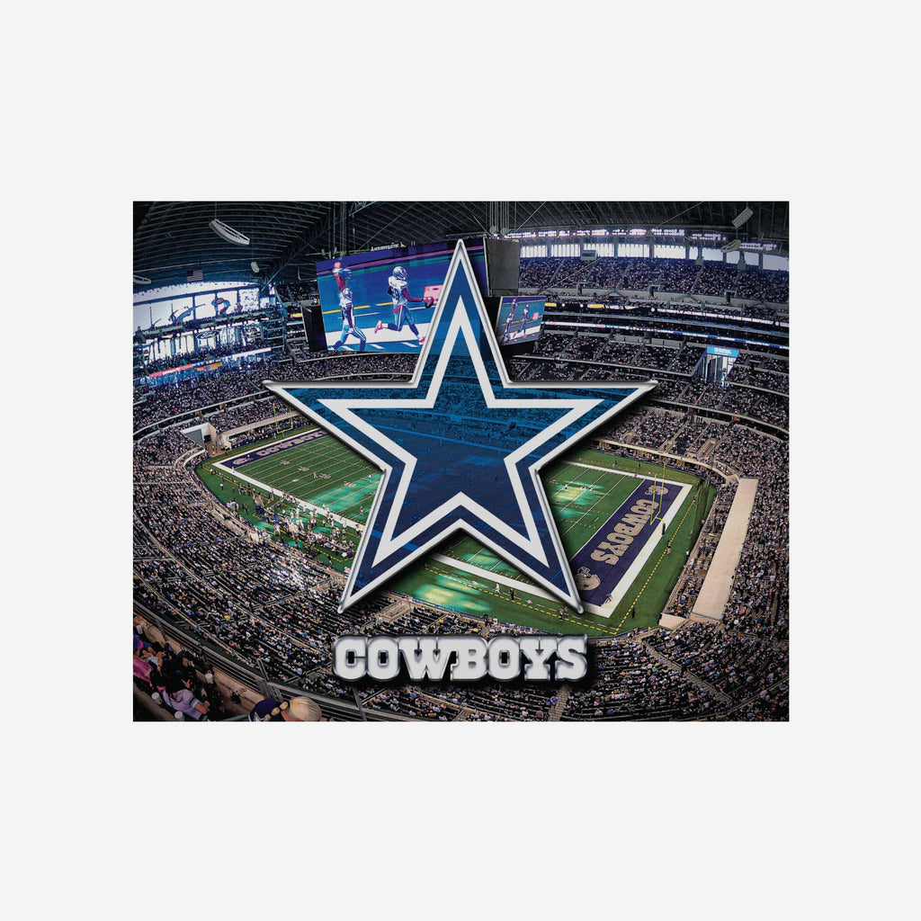 Dallas Cowboys Canvas Wall Sign FOCO - FOCO.com