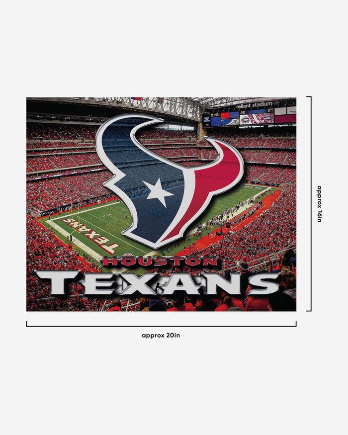 Houston Texans Canvas Wall Sign FOCO - FOCO.com