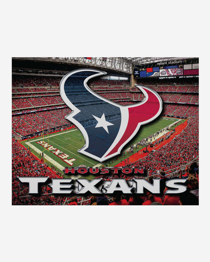 Houston Texans Canvas Wall Sign FOCO - FOCO.com