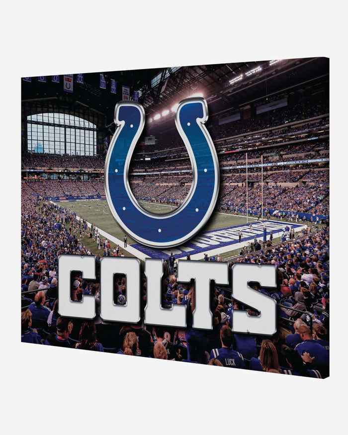 Indianapolis Colts Canvas Wall Sign FOCO - FOCO.com